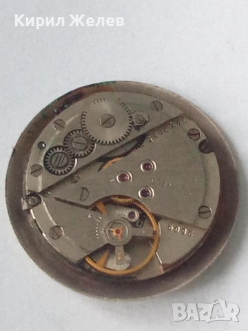 Механизъм с циферблат от стар ръчен часовник 52071, снимка 3 - Мъжки - 52260930