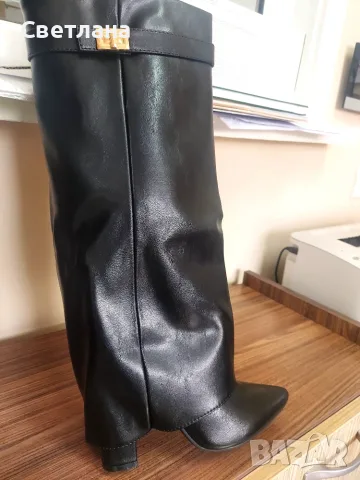 Ботуши по хитовия модел на Givenchy! Нови@, снимка 3 - Дамски ботуши - 56493891