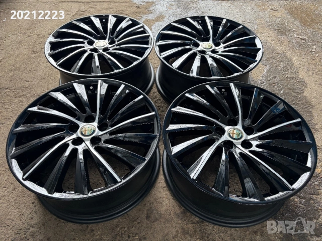 4 броя алуминиеви джанти за Alfa Romeo 147,156  17, снимка 3 - Гуми и джанти - 53210823