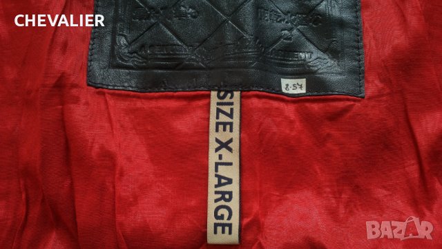 SUPERDRY Leather Jacket Размер XL мъжко яке естествена кожа 8-57, снимка 14 - Якета - 42624368