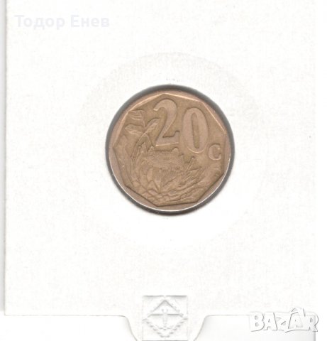 South Africa-20 Cents-1999-KM# 162-AFERIKA BORWA, снимка 3 - Нумизматика и бонистика - 38493091
