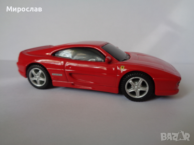 BBURAGO 1:43 FERRARI F355 BERLINETTA МОДЕЛ КОЛИЧКА ИГРАЧКА, снимка 3 - Колекции - 44681054