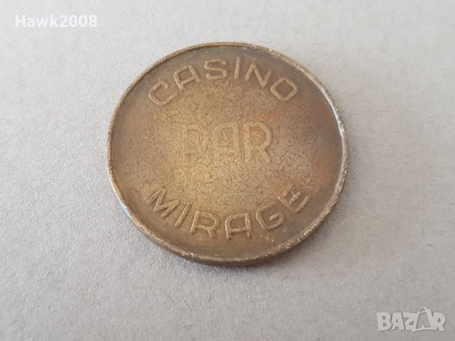 Жетон колекционерски казино Мираж монета сувенир
