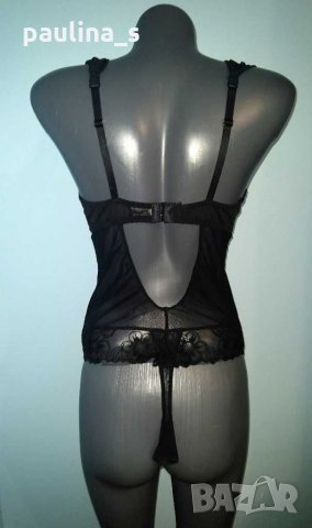 Два различни броя / Луксозно бельо - боди "Aubade" Paris с прашки и "Celine" Оформящо 90 Е, снимка 7 - Бельо - 29678460