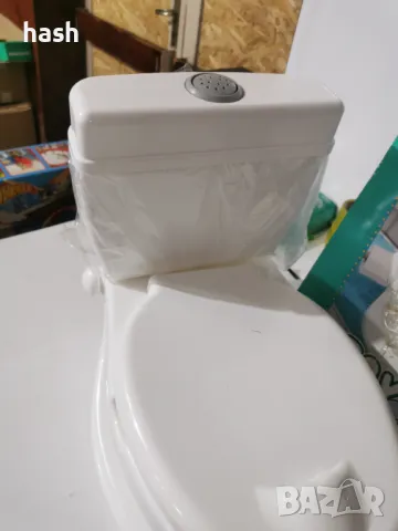 Toy-Let - Детска тоалетна - Детско гърне с реалистичен дизайн на тоалетна за възрастни, снимка 7 - За банята - 48432590