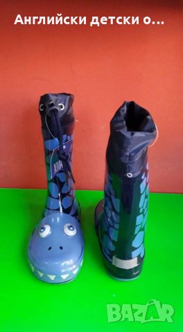 Английски детски гумени ботуши , снимка 4 - Детски боти и ботуши - 34330430