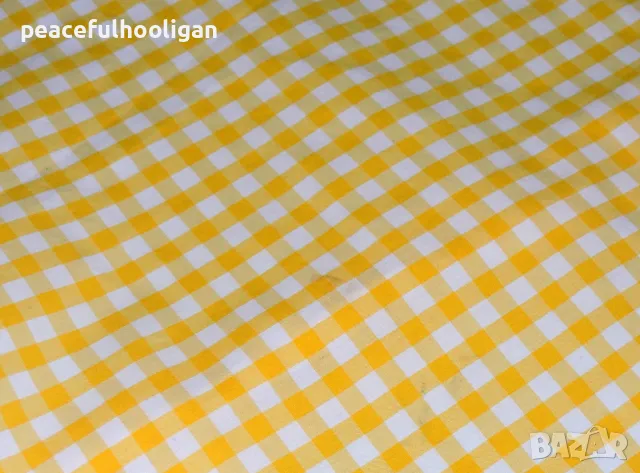 Tommy Hilfiger Mens Yellow/White Checked Shirt - мъжка риза с дълъг ръкав размер XL, снимка 13 - Ризи - 47651381