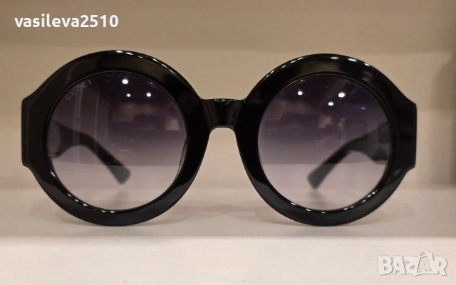 Gucci оригинални кръгли дамски слънчеви очила , снимка 3 - Слънчеви и диоптрични очила - 53892530
