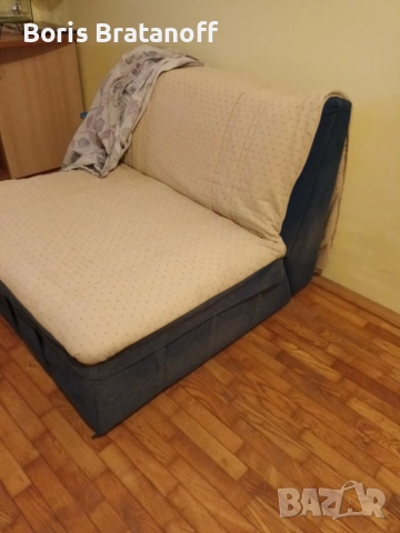 продавам разтегателен/фотьойл легло с желязна конструкция