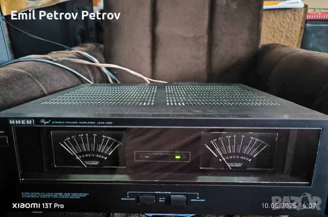 Промо ⭐ ⭐ ⭐ Uher uma-400 2x200W 8om  ( крайно стъпало ) Hantor LA-1000 ( предусилвател), снимка 8 - Ресийвъри, усилватели, смесителни пултове - 50232813