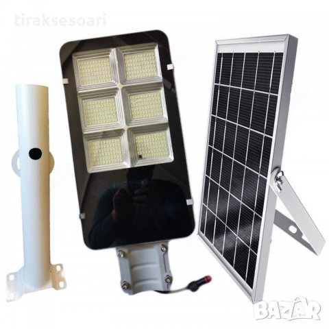 ПРОМО 1200W Висок клас улична соларна лампа, мощна соларна лампа, снимка 3 - Лампи за стена - 37265519