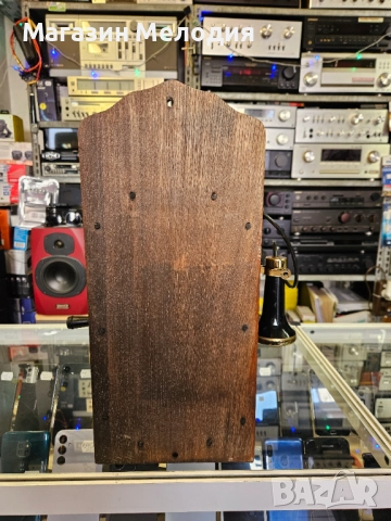 Бар шкаф за алкохол във формата на стенен телефон с музикална кутия. , снимка 16 - Антикварни и старинни предмети - 36183490