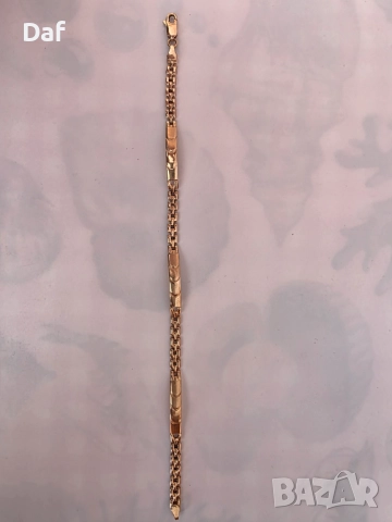 Златна гривна 14 карата/проба 585 