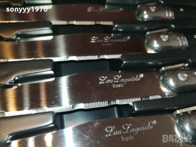 laguiole black-6бр МАРКОВИ ножа 1002211241, снимка 15 - Колекции - 31757099