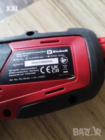 Einhell  ударна бормашина 18 V , снимка 2 - Бормашини - 54123718