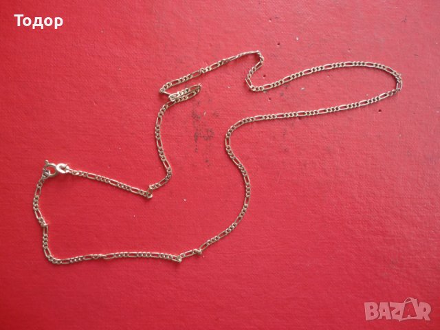 Позлатена сребърна верижка Binder 925 FBM, снимка 6 - Колиета, медальони, синджири - 40697781