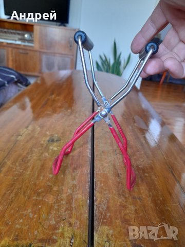 Стара щипка,уред за изваждане на буркани #5, снимка 4 - Други ценни предмети - 40778144