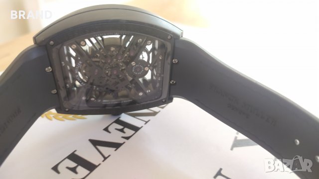 Уникален часовник Franck Muller Vanguard Carbon механичен клас 6А+, снимка 11 - Мъжки - 30281718