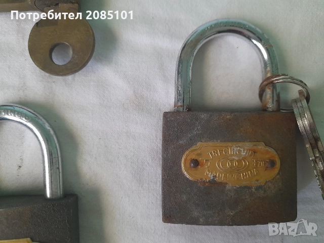 Ретро катинари с ключове, снимка 4 - Други ценни предмети - 55564165