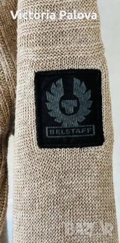 Скъпа блуза 100% лен  BELSTAFF ENGLAND, снимка 4 - Блузи - 49113163