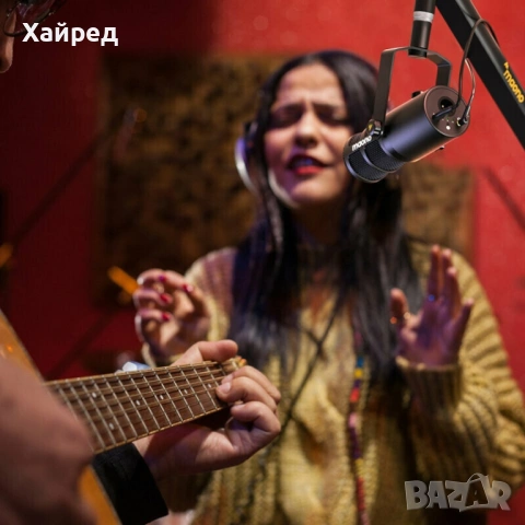 Нов Maono PD400X Подкаст микрофон, снимка 11 - Микрофони - 54196867