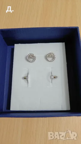 Дамски обеци Swarovski, снимка 2 - Обеци - 56004554