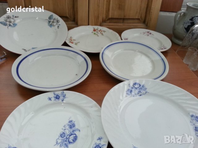 Български порцеланови чинии, снимка 1