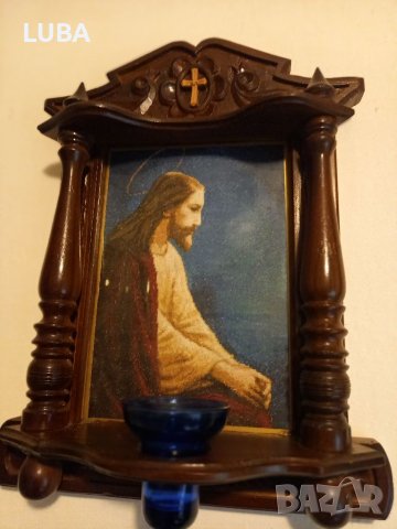 Гоблен "Исус Христос", снимка 2 - Гоблени - 38216932