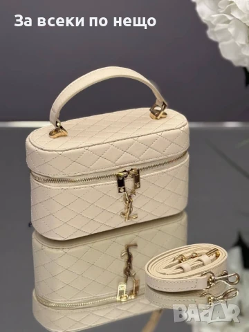 Дамска Кожена Чанта Yves Saint Laurent - Налични Разслични Цветове Код E496, снимка 8 - Чанти - 50677624