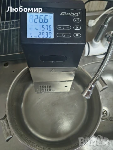 Sous Vide Steba SV 100 Professional е циркулационен уред , подходящ за готвене, снимка 3 - Печки, фурни - 50806601