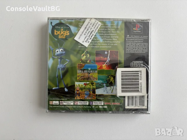 A Bug’s Life – PS1 / Фабрично запечатана, снимка 2 - Игри за PlayStation - 56211710