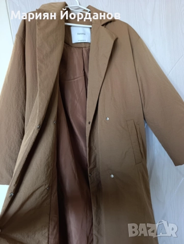 Женско палто Bershka, снимка 3 - Якета - 52611575