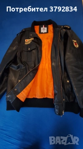 Кожено яке Lee Cooper като ново, снимка 2 - Якета - 53955790