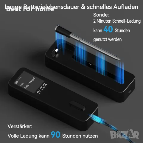 BFOUR BF-30 PRO Термометър за месо Безжичен, снимка 7 - Аксесоари за кухня - 56332655