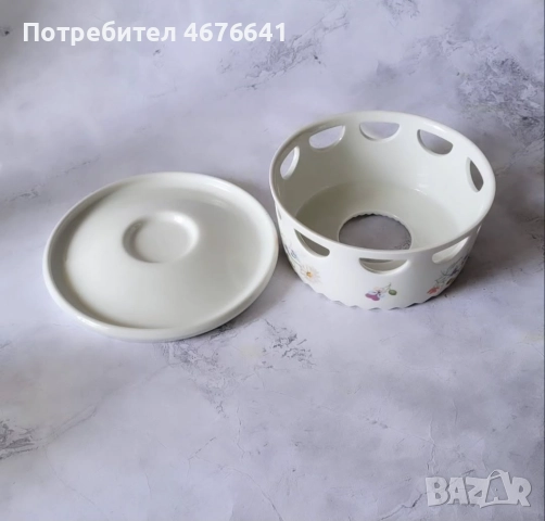 Порцеланов нагревател, снимка 3 - Сервизи - 52942264