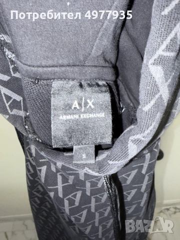 Суичър на Armani Exchange , снимка 3 - Суичъри - 56483261
