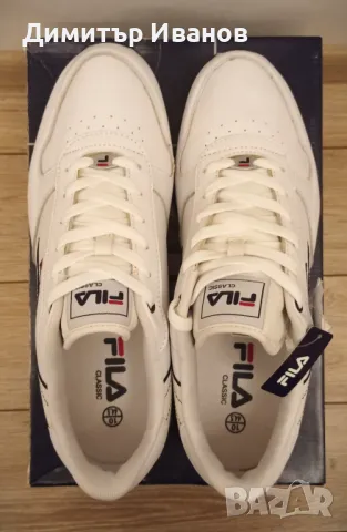 ЧИСТО НОВИ! Спортни обувки, маратонки Fila Classic Leather, снимка 6 - Маратонки - 48287392