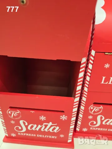 Коледни пощенски кутии, снимка 2 - Декорация за дома - 48059936