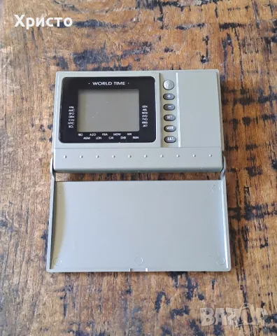 часовник, будилник, календар,  показващ времето в цял свят, снимка 2 - Декорация за дома - 25704107
