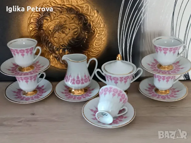 Сервиз Антика от Китка , снимка 3 - Антикварни и старинни предмети - 56144701