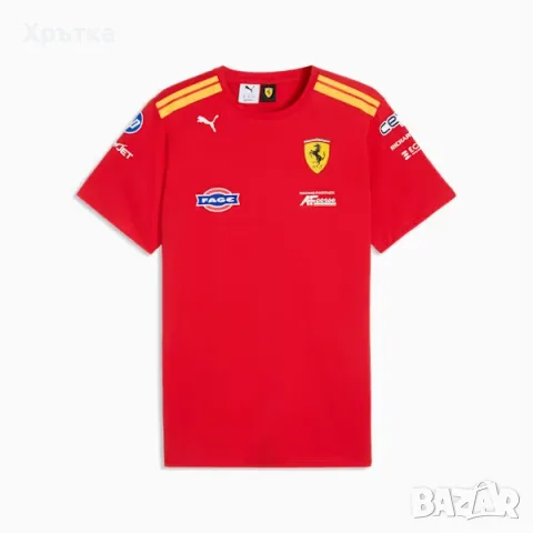 Оригинална тениска Puma x Ferrari HYPERCAR Replica Tee / Пума Ферари 