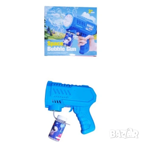 Пистолет за сапунени балони на батерии – автоматичен