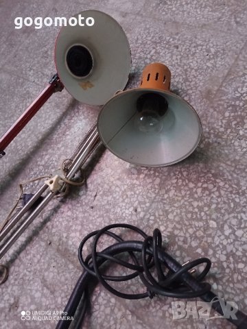 Работна Лампа шарнирна, подвижна, Настолна лампа,за бюро,маса,тезгях,струг,, снимка 4 - Други инструменти - 36369776