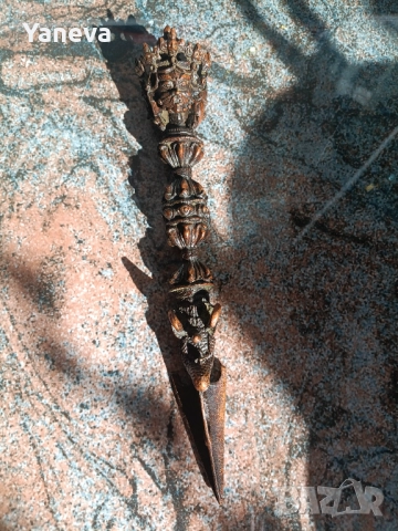 Ритуална кама от Камбоджа , снимка 5 - Ножове - 51980664