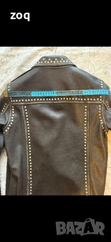 Дамско кожено яке, снимка 8 - Якета - 51757689