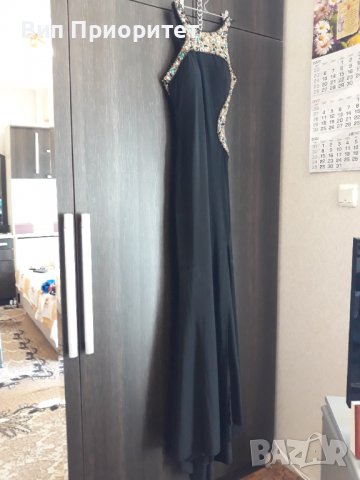 Скъпа , много скъпа вечерна тежка рокля с камъни , дълга , елегантна , за най-изискана дама, снимка 14 - Рокли - 37344146