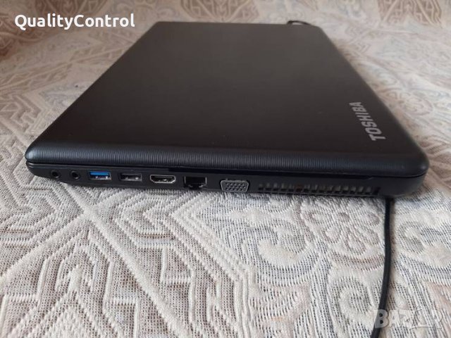 15.6" Бърз бизнес лаптоп - Toshiba Satellite C50-B, 500GB HDD, 4GB RAM, HDMI + cam, снимка 2 - Лаптопи за работа - 38193246