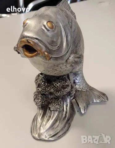 Статуетка шаран, снимка 2 - Антикварни и старинни предмети - 49310738