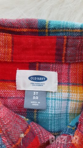 Детска карирана риза размер 3 години, снимка 2 - Детски ризи - 42858374