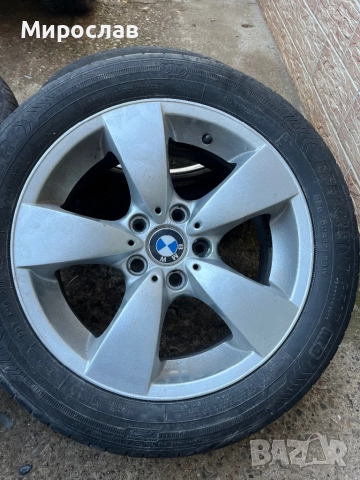 Джанти с гуми BMW e60 ET 20 225/50/17, снимка 4 - Гуми и джанти - 52001543